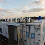 Construção de 9 câmaras frias em containers  - fabricação de salame - Trajano Brodowski-SP